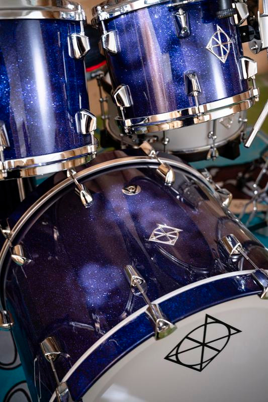 Dixon Artisan Maple 422 Shell Pack Future Dusk (PODAN422-11-FDS-CR) | Musician Madness