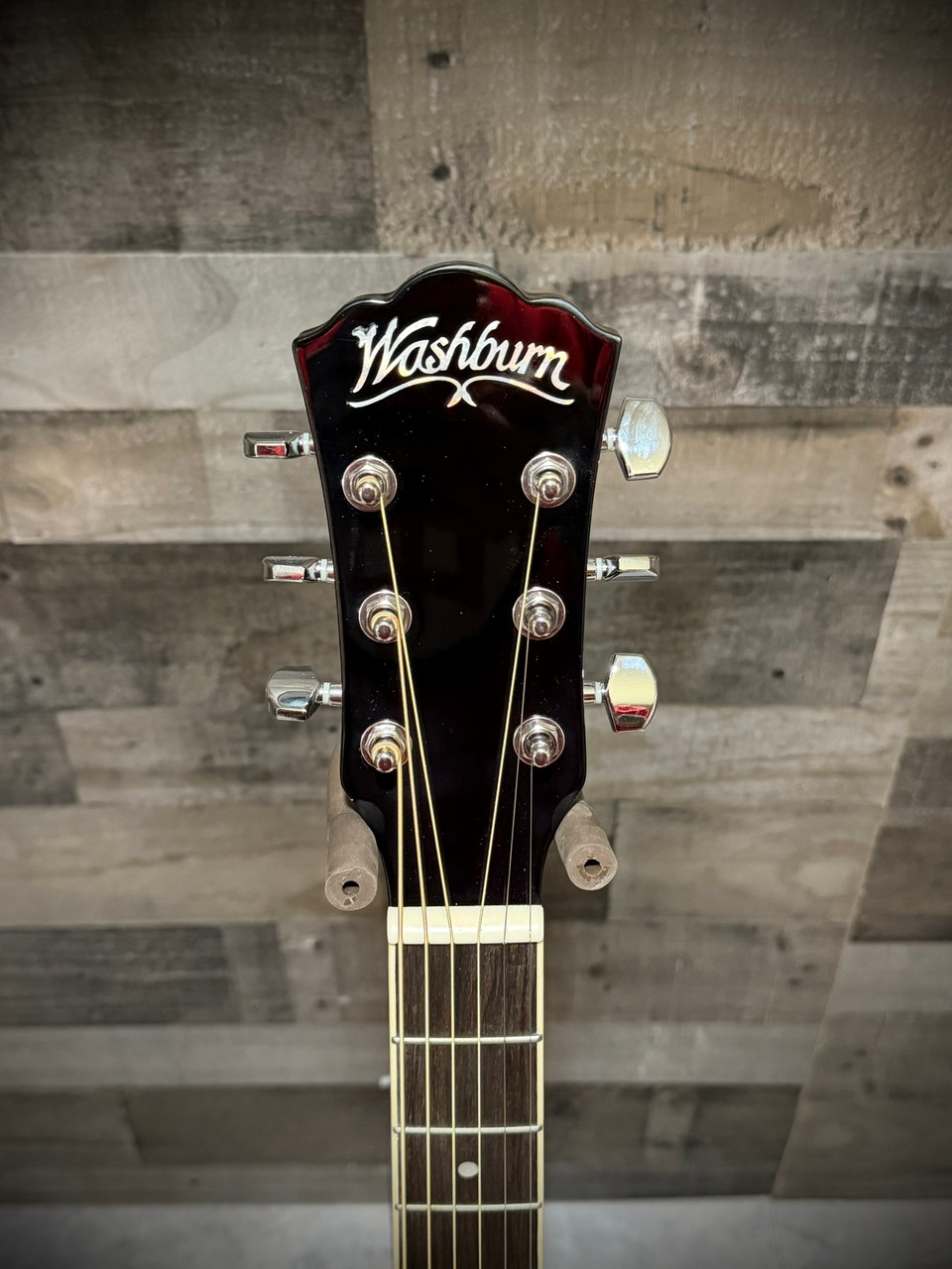 Washburn WA90CETBBPACK Learn & Play Pack Acoustic Electric Guitar Bundle - Transparent Black Burst (WA90CETBBPACK-U) | Musician Madness