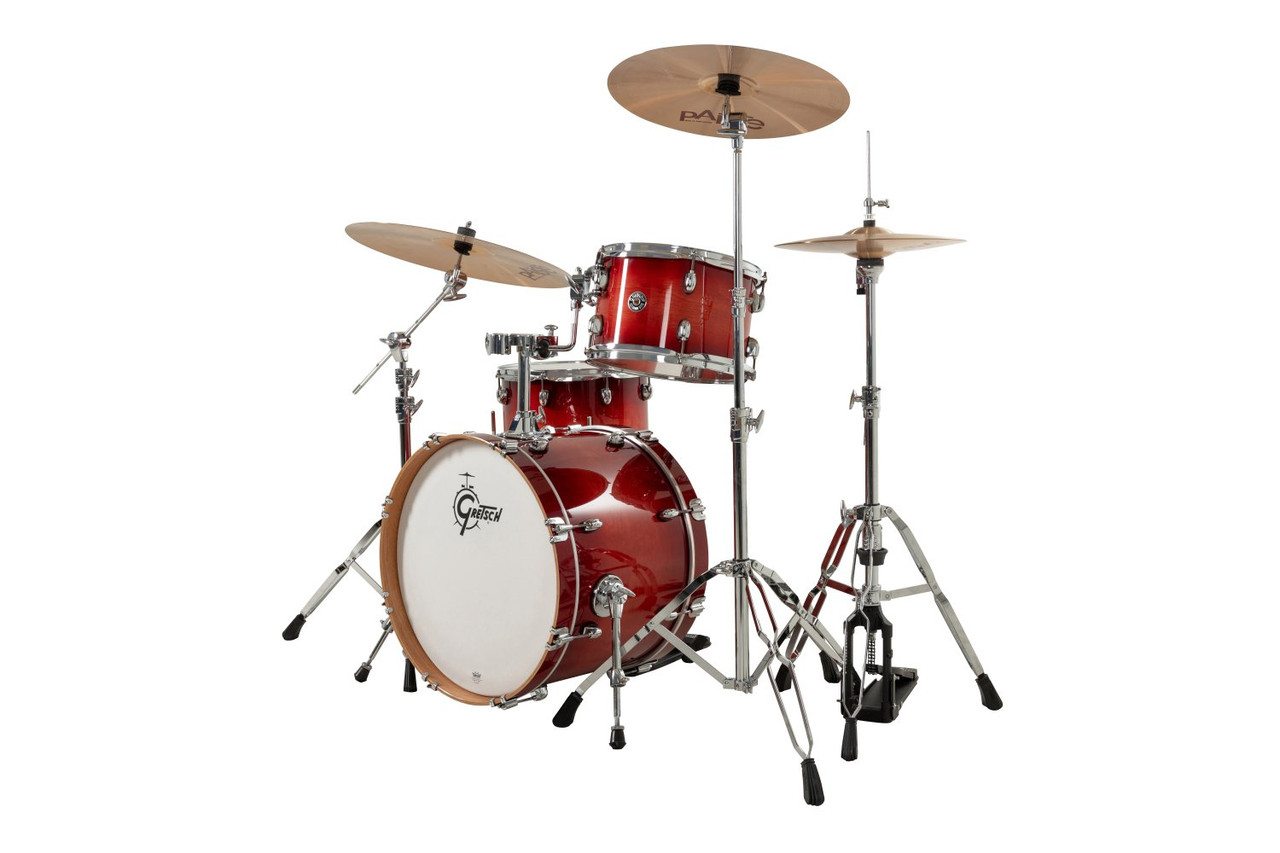 Gretsch Catalina Club 3pc Shell Pack - Gloss Crimson Burst (CC2-J403) | Musician Madness