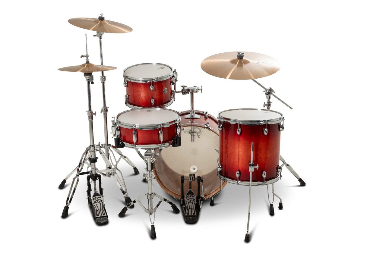 Gretsch Catalina Club 3pc Shell Pack - Gloss Crimson Burst (CC2-J403) | Musician Madness