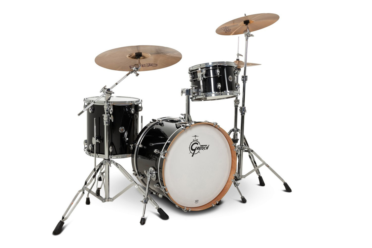 Gretsch Catalina Club 3pc Shell Pack - Piano Black (CC2-J403) | Musician Madness