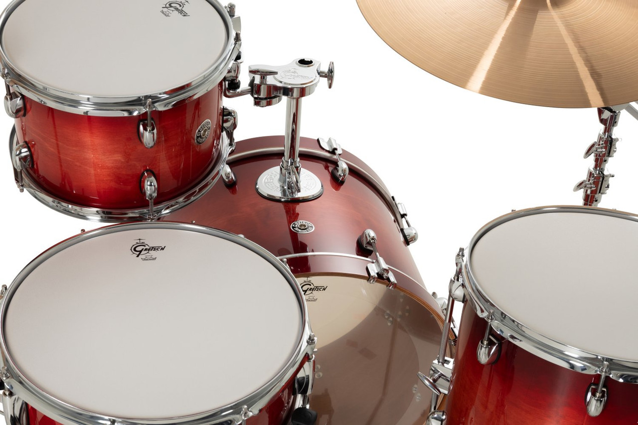 Gretsch Catalina Club 4pc Shell Pack - Gloss Crimson Burst (CC2-J404) | Musician Madness