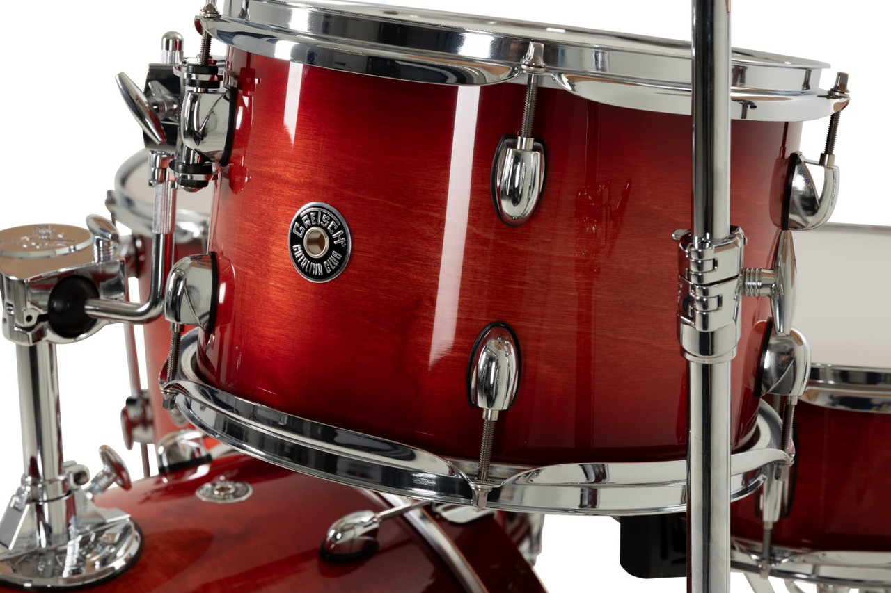 Gretsch Catalina Club 4pc Shell Pack - Gloss Crimson Burst (CC2-J404) | Musician Madness