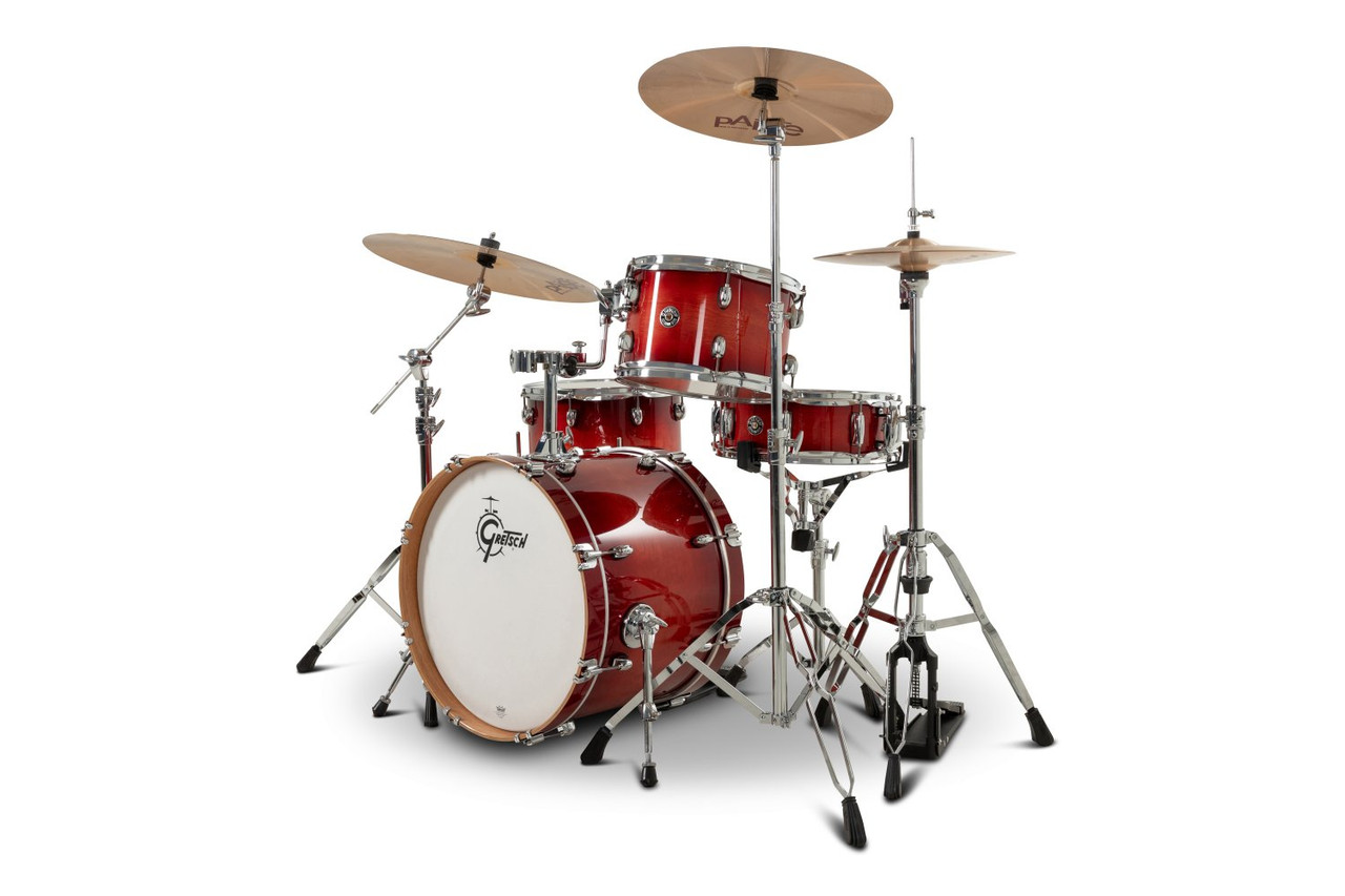 Gretsch Catalina Club 4pc Shell Pack - Gloss Crimson Burst (CC2-J404) | Musician Madness