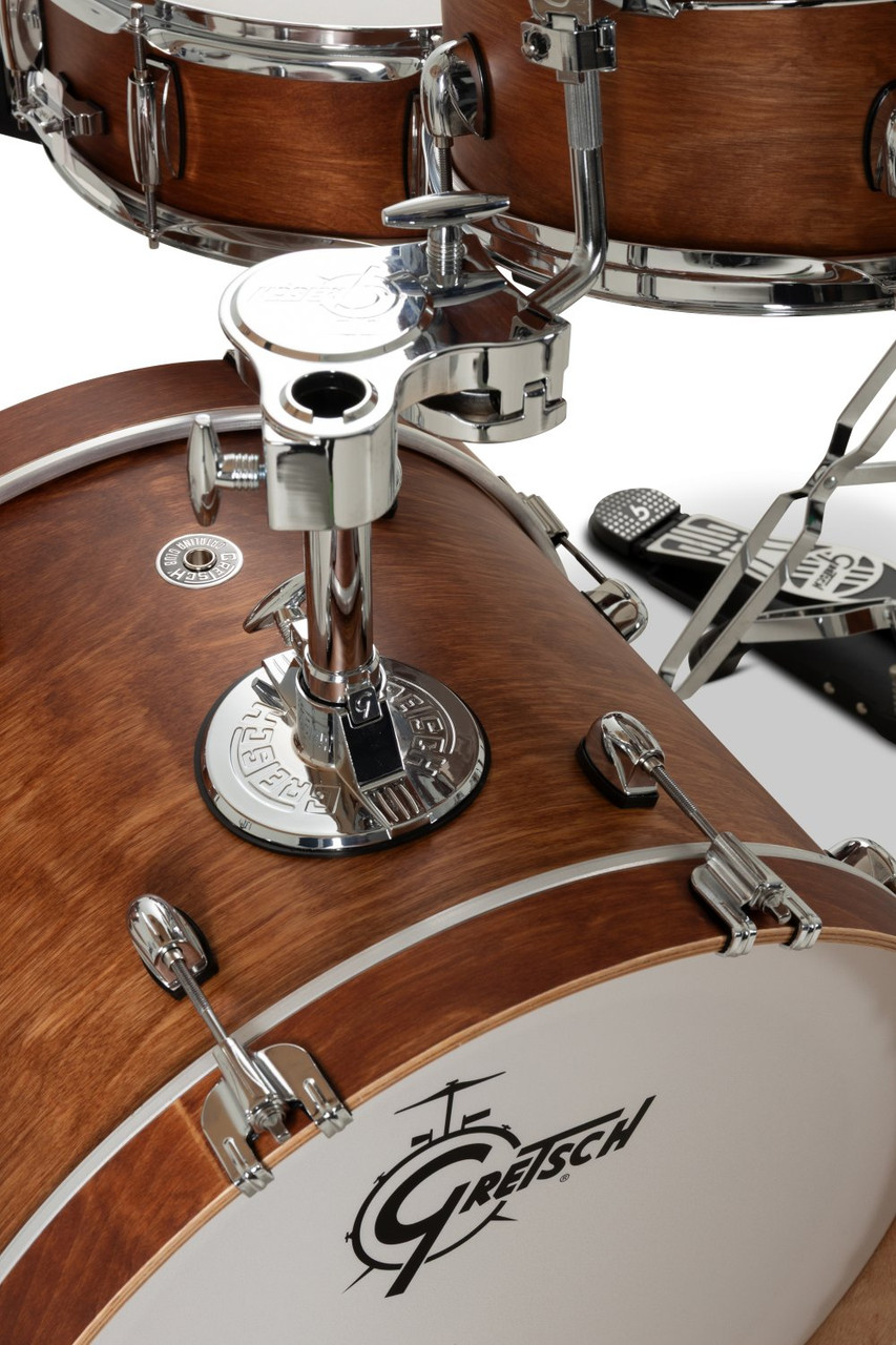 Gretsch Catalina Club 4pc Shell Pack - Satin Walnut Glaze (CC2-J404) | Musician Madness
