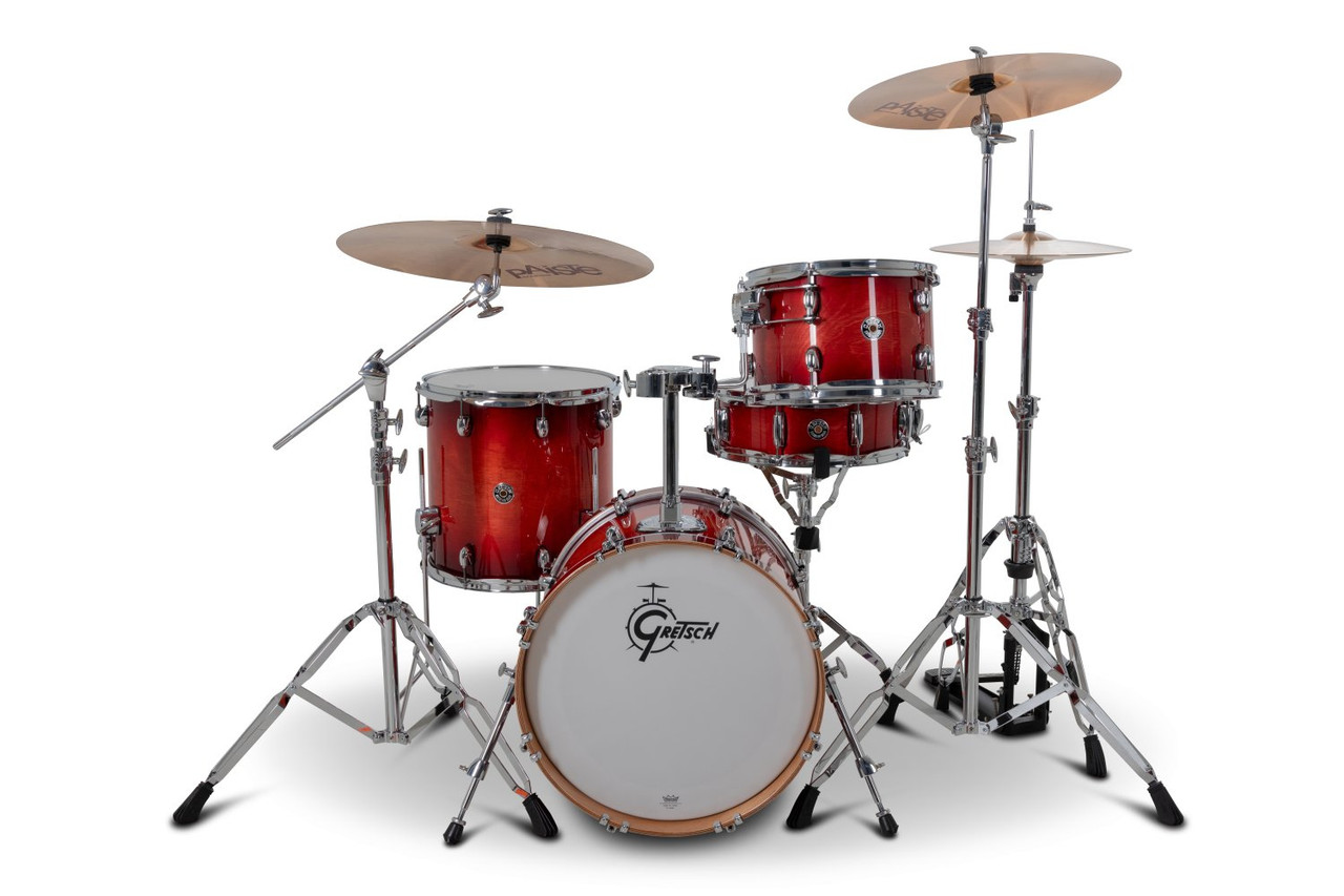 Gretsch Catalina Club 4pc Shell Pack - Gloss Crimson Burst (CC2-J484) | Musician Madness