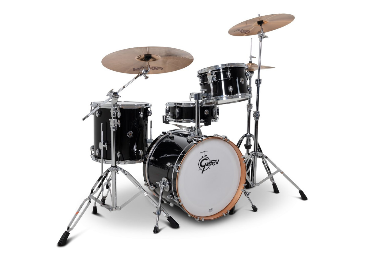 Gretsch Catalina Club 4pc Shell Pack - Piano Black (CC2-J484) | Musician Madness