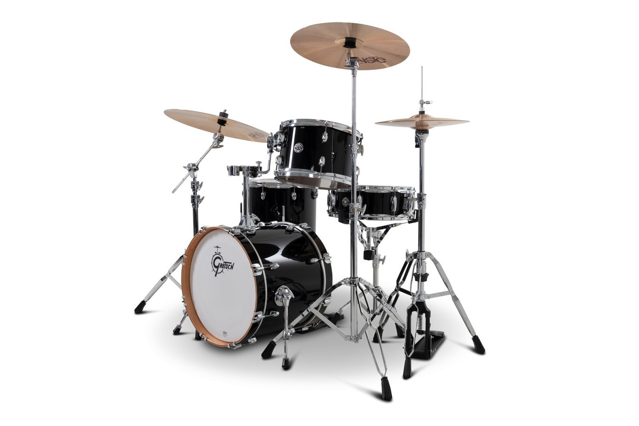 Gretsch Catalina Club 4pc Shell Pack - Piano Black (CC2-J484) | Musician Madness