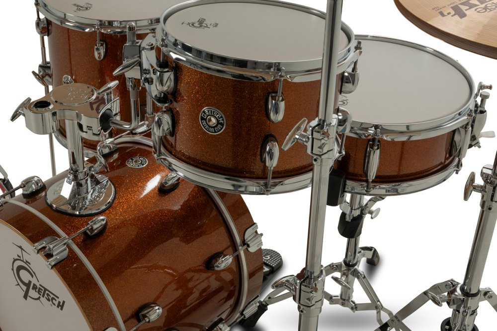 Gretsch Catalina Club Micro 4pc Shell Pack - Bronze Sparkle (CC2-M264) | Musician Madness