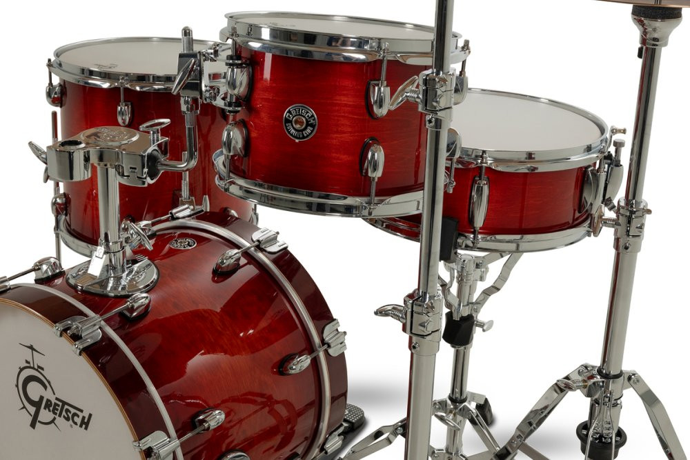 Gretsch Catalina Club Micro 4pc Shell Pack - Gloss Crimson Burst (CC2-M264) | Musician Madness