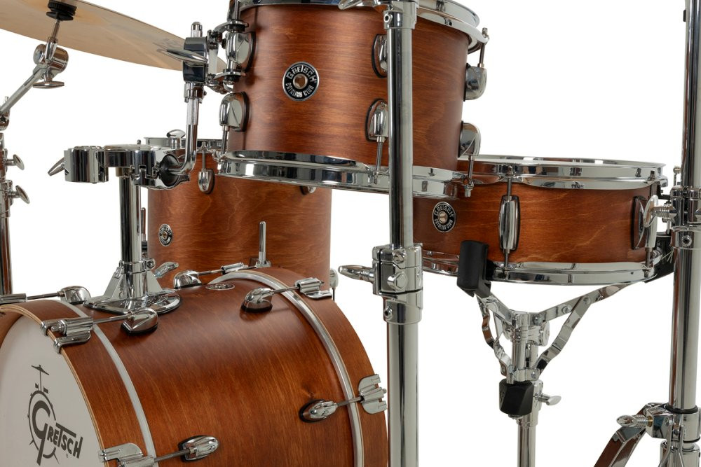 Gretsch Catalina Club Micro 4pc Shell Pack - Satin Walnut Glaze (CC2-M264) | Musician Madness