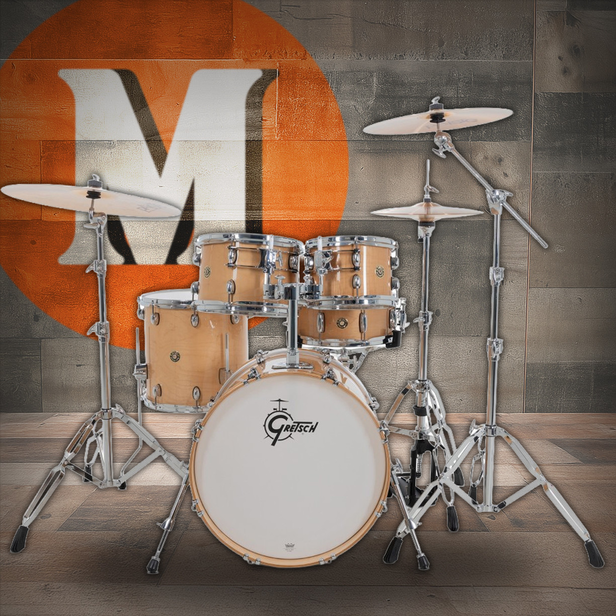 Gretsch Catalina Maple 5pc Shell Pack - Antique Maple (CM2-E605) | Musician Madness