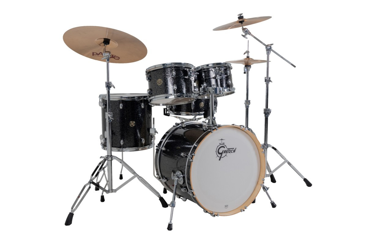 Gretsch Catalina Maple 5pc Shell Pack - Black Stardust (CM2-E605) | Musician Madness