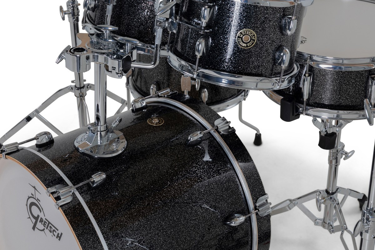 Gretsch Catalina Maple 5pc Shell Pack - Black Stardust (CM2-E605) | Musician Madness