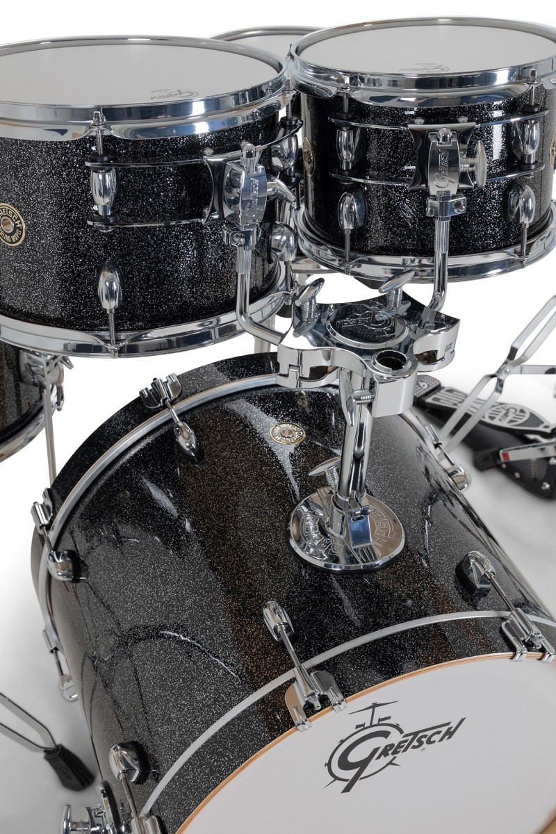 Gretsch Catalina Maple 5pc Shell Pack - Black Stardust (CM2-E605) | Musician Madness