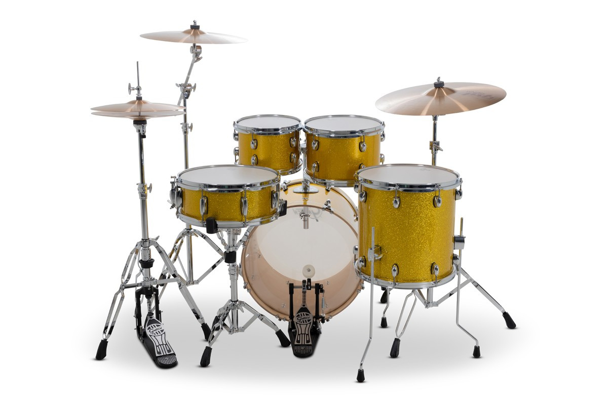 Gretsch Catalina Maple 5pc Shell Pack - Lemon Sparkle (CM2-E605) | Musician Madness