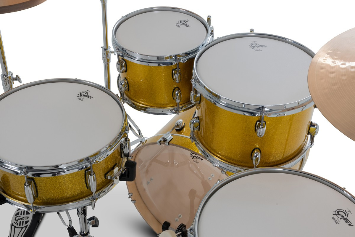 Gretsch Catalina Maple 5pc Shell Pack - Lemon Sparkle (CM2-E605) | Musician Madness