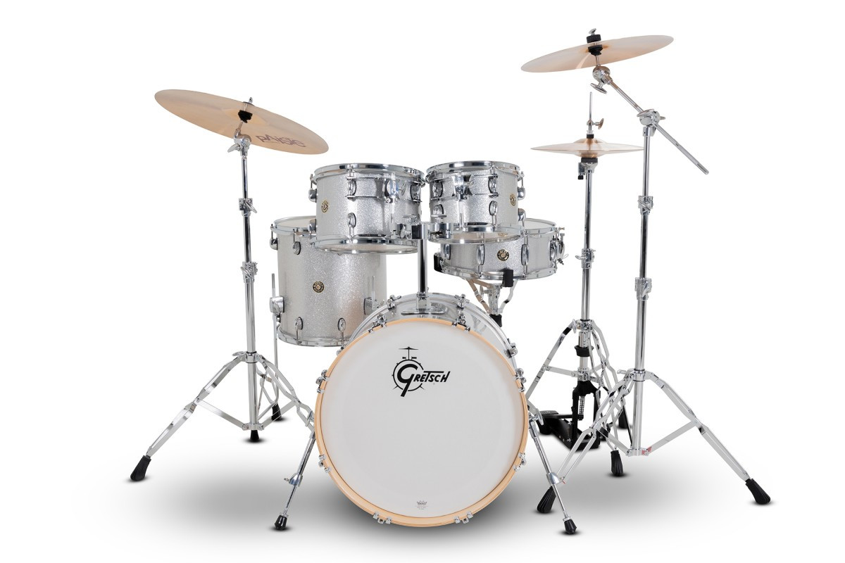 Gretsch Catalina Maple 5pc Shell Pack - Silver Sparkle (CM2-E605) | Musician Madness