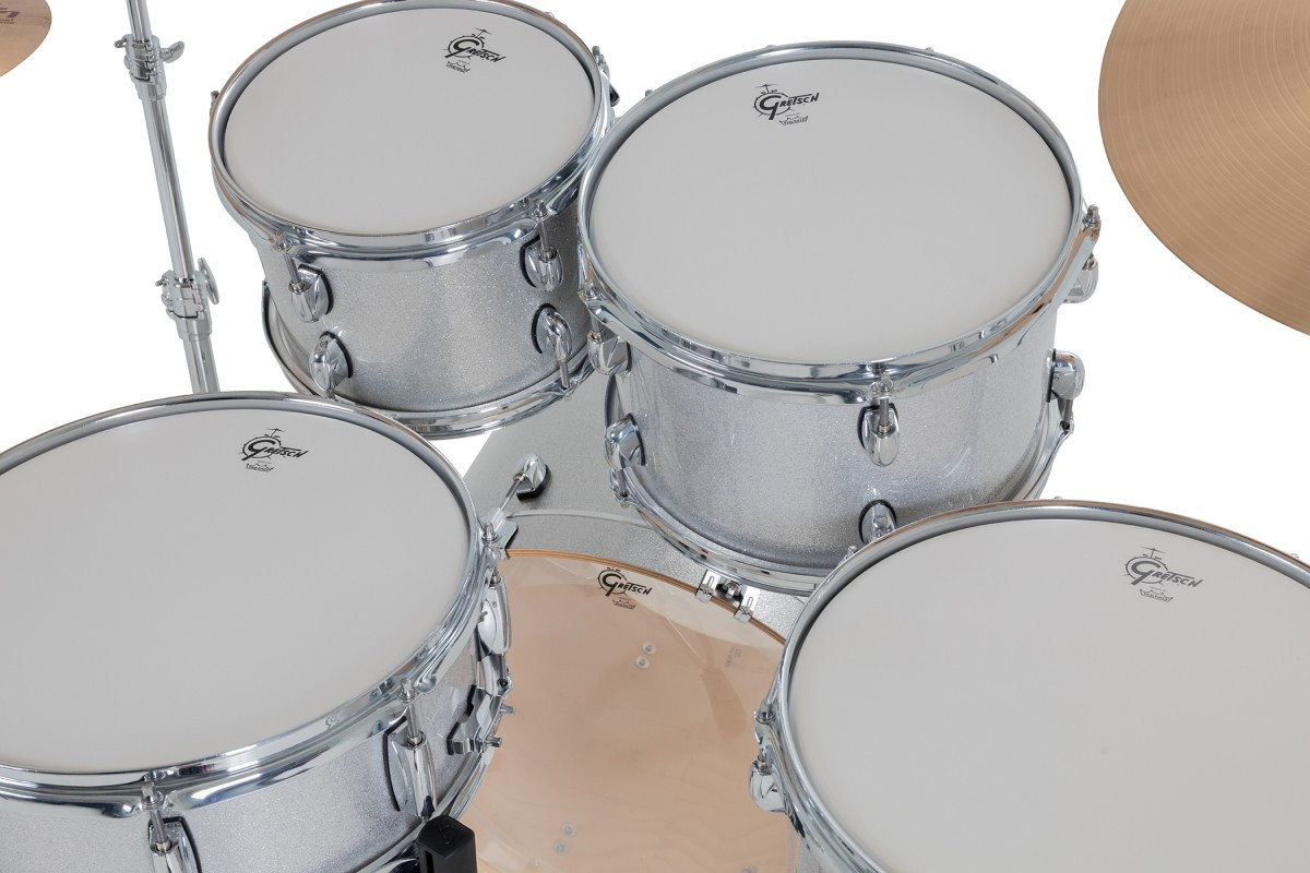 Gretsch Catalina Maple 5pc Shell Pack - Silver Sparkle (CM2-E605) | Musician Madness
