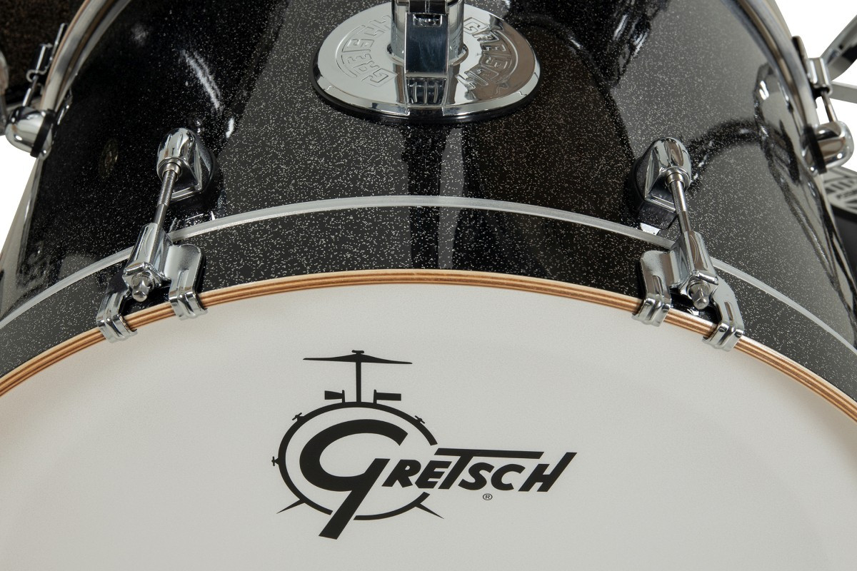 Gretsch Catalina Maple 4pc Shell Pack - Black Stardust (CM2-E624S) | Musician Madness