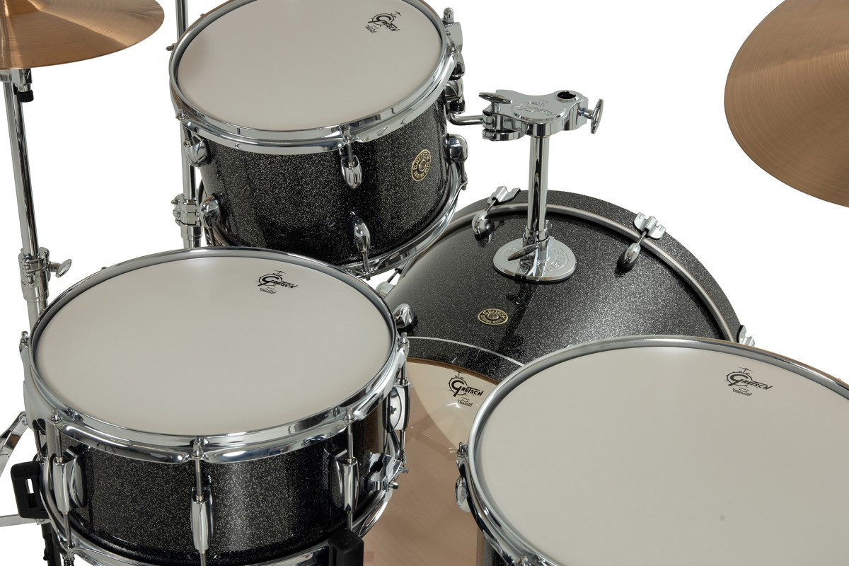 Gretsch Catalina Maple 4pc Shell Pack - Black Stardust (CM2-E624S) | Musician Madness