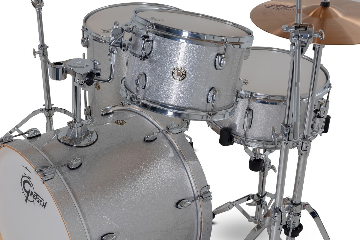 Gretsch Catalina Maple 4pc Shell Pack - Silver Sparkle (CM2-E624S) | Musician Madness