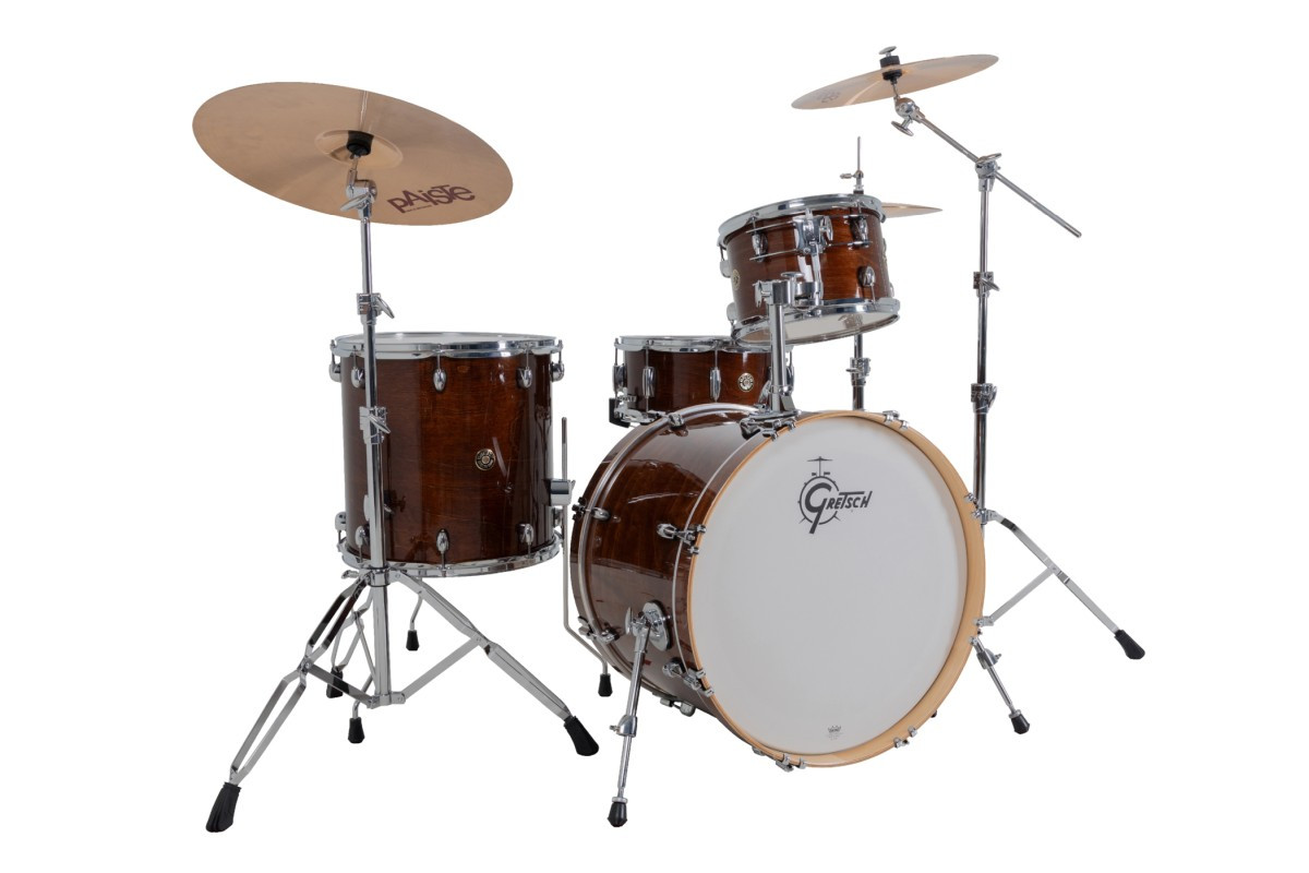Gretsch Catalina Maple 4pc Shell Pack - Walnut Glaze (CM2-E624S) | Musician Madness