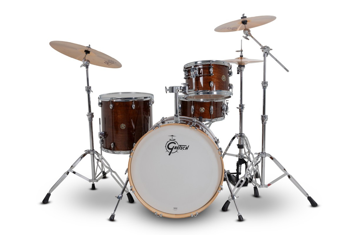 Gretsch Catalina Maple 4pc Shell Pack - Walnut Glaze (CM2-E624S) | Musician Madness