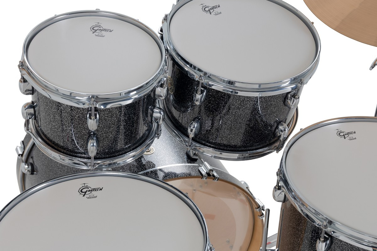 Gretsch Catalina Maple 5pc Shell Pack - Black Stardust (CM2-E625) | Musician Madness