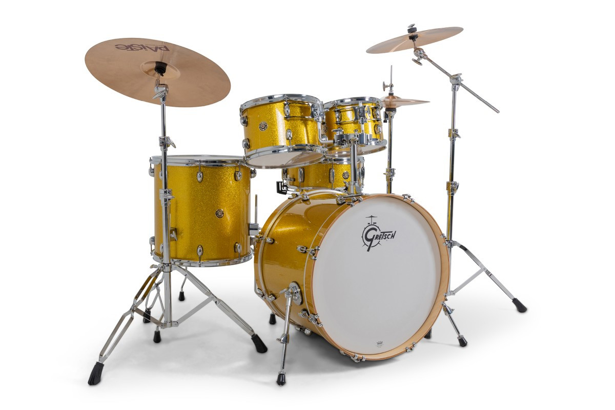 Gretsch Catalina Maple 5pc Shell Pack - Lemon Sparkle (CM2-E625) | Musician Madness
