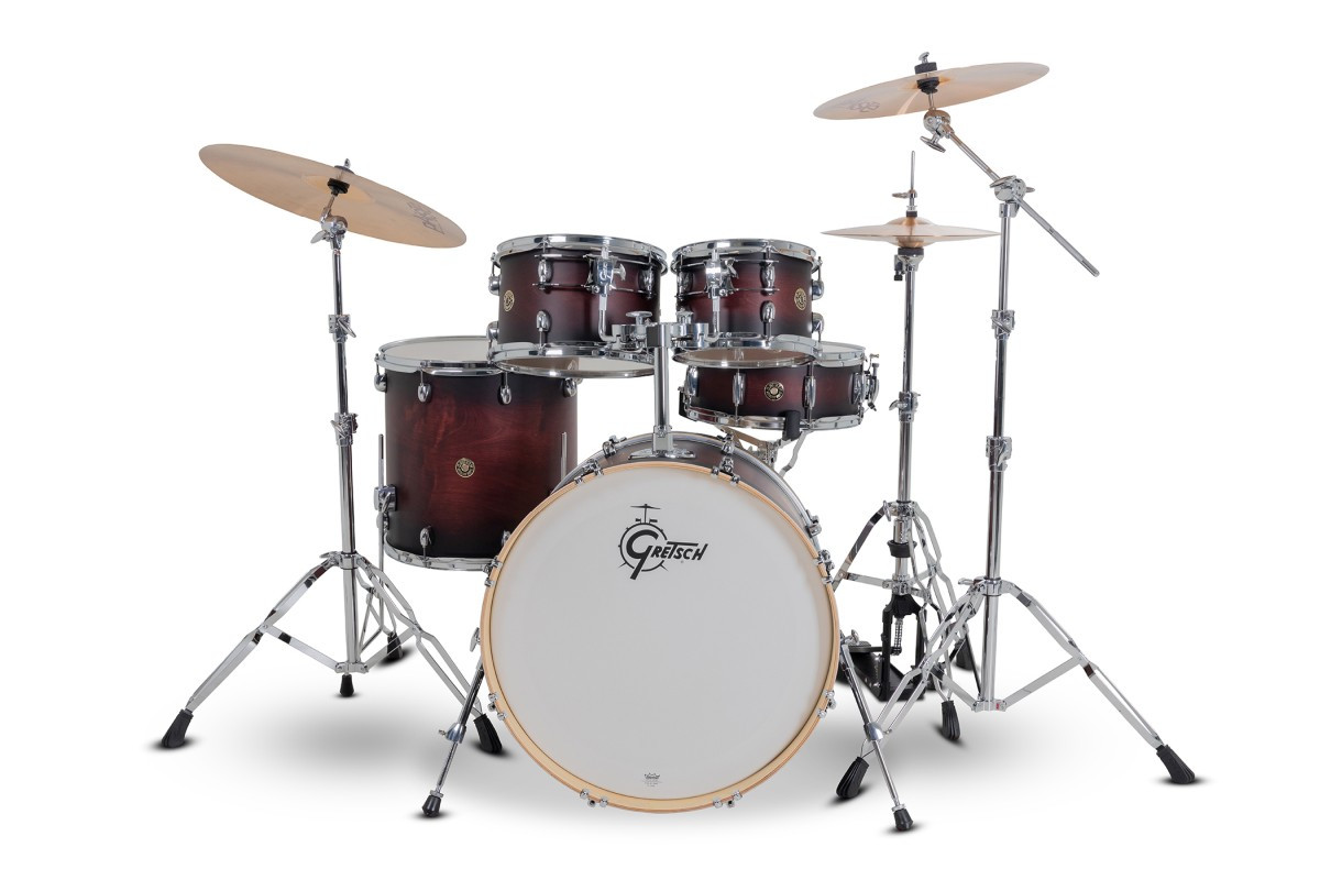 Gretsch Catalina Maple 5pc Shell Pack - Sat Deep Cherry Burst (CM2-E625) | Musician Madness