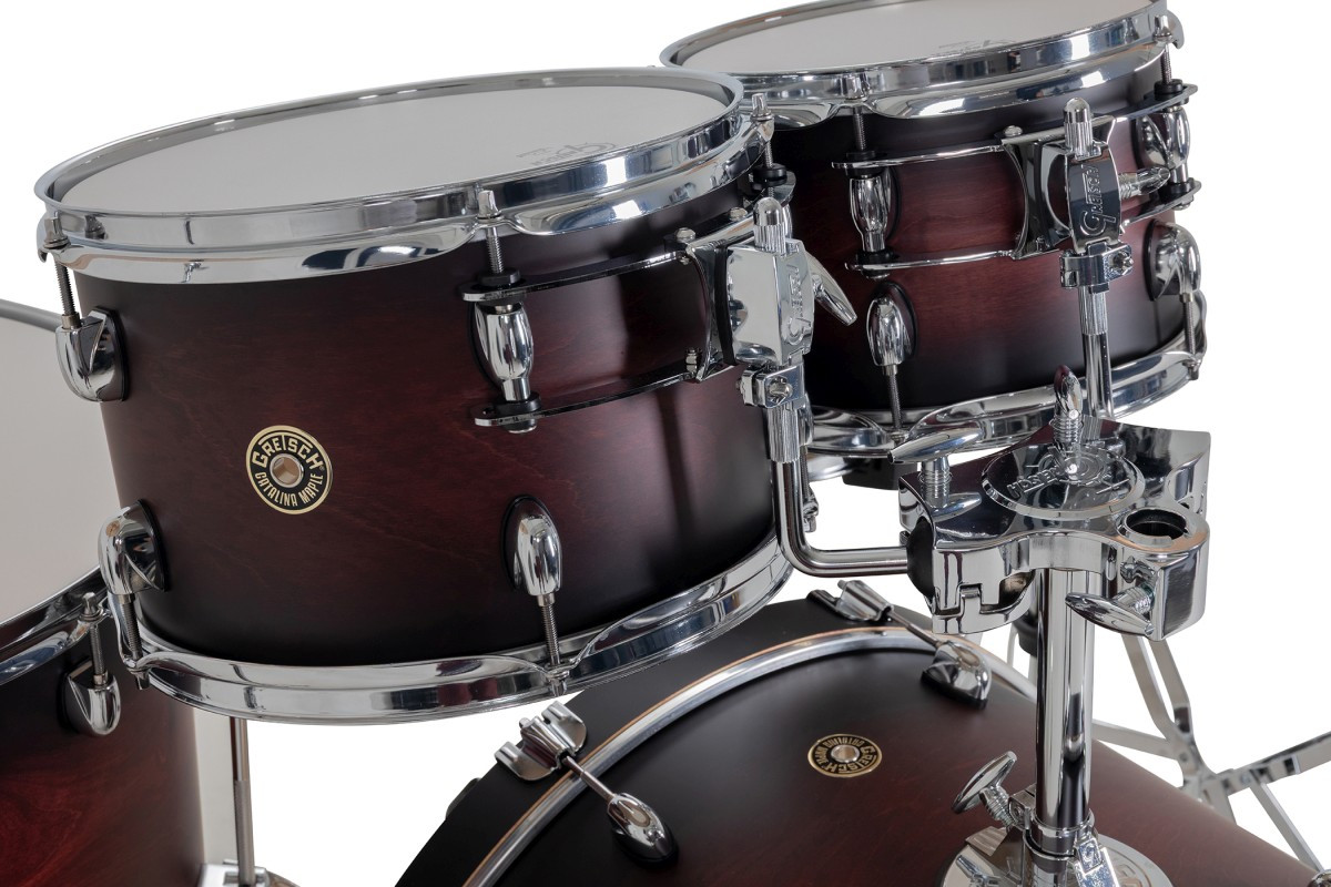 Gretsch Catalina Maple 5pc Shell Pack - Sat Deep Cherry Burst (CM2-E625) | Musician Madness