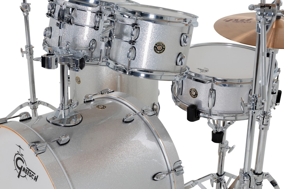 Gretsch Catalina Maple 5pc Shell Pack - Silver Sparkle (CM2-E625) | Musician Madness