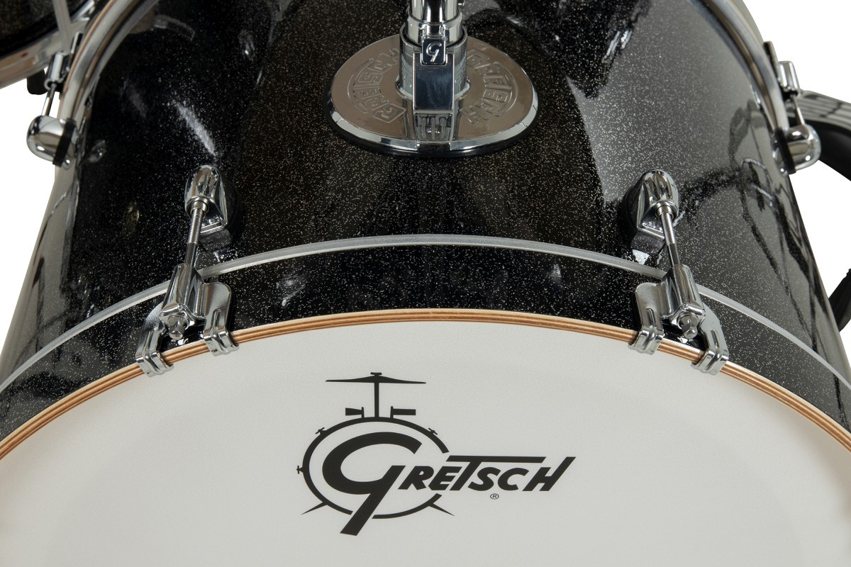 Gretsch Catalina Maple 7pc Shell Pack - Black Stardust (CM2-E627) | Musician Madness