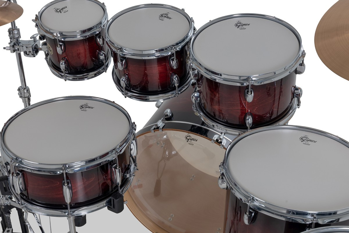 Gretsch Catalina Maple 7pc Shell Pack - Deep Cherry Burst (CM2-E627) | Musician Madness