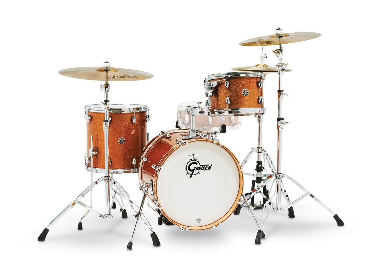 Gretsch Catalina Club 3pc Shell Pack - Bronze Sparkle (CT1-J483) | Musician Madness