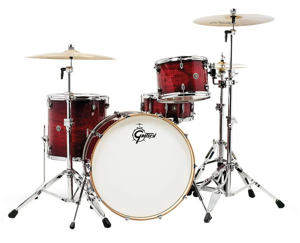 Gretsch Catalina Club 4pc Shell Pack - Gloss Crimson Burst (CT1-R424) | Musician Madness
