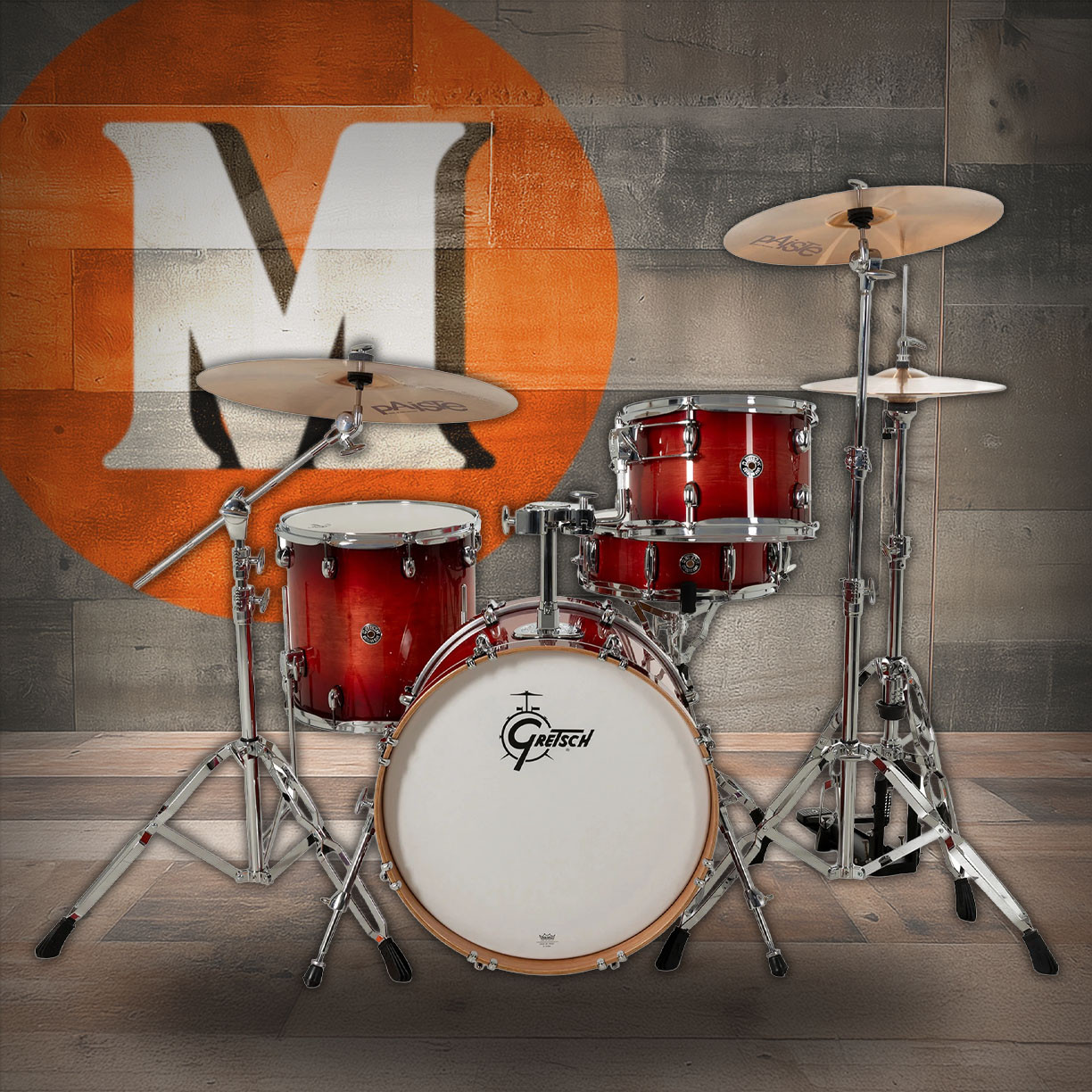 Gretsch Catalina Club 4pc Shell Pack - Dark Cherry Sparkle (CT1-R444C) | Musician Madness