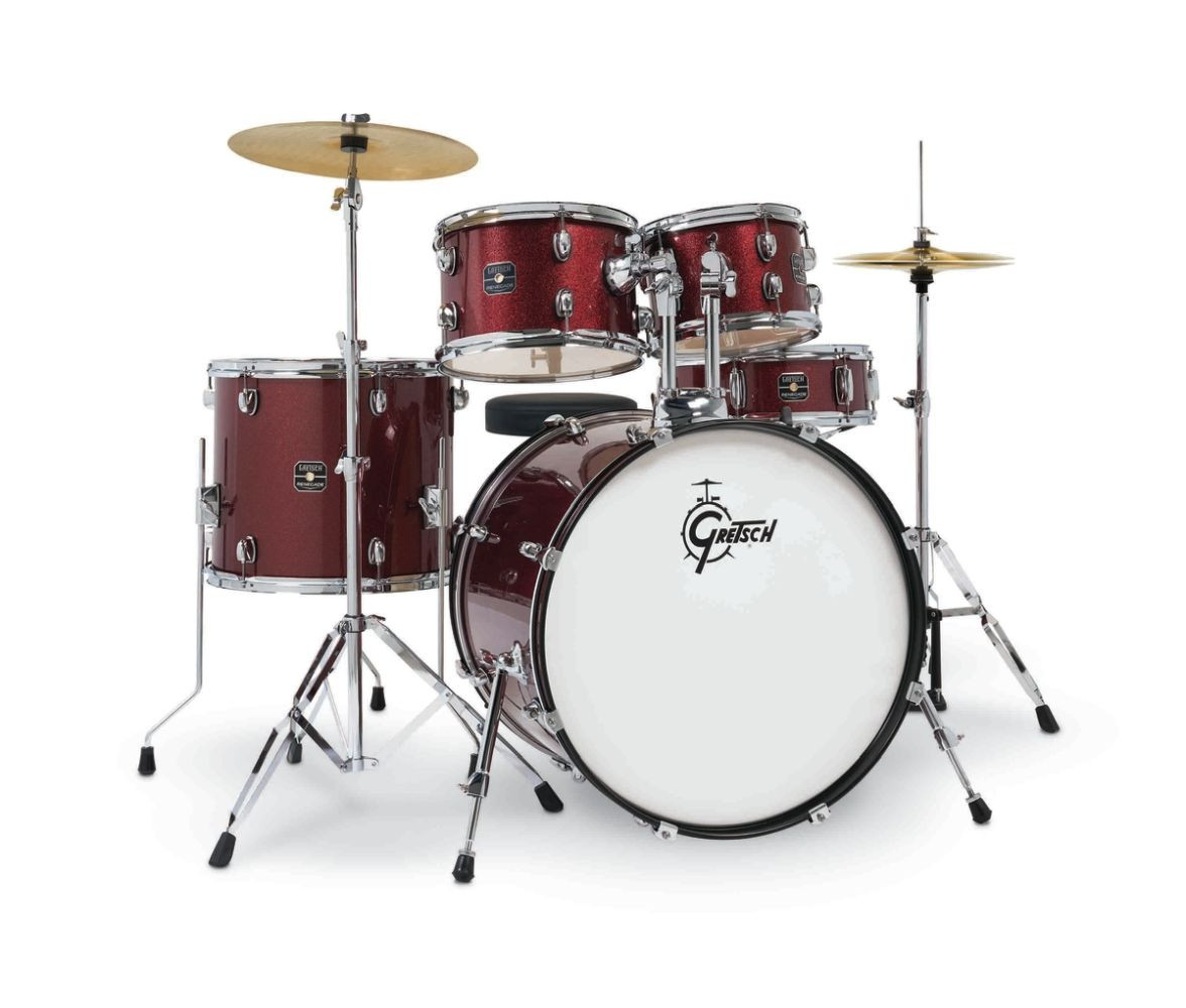 Gretsch Renegade 5pc Drum Kit, With Hardware - Ruby Sparkle (RGE625RS) | Musician Madness