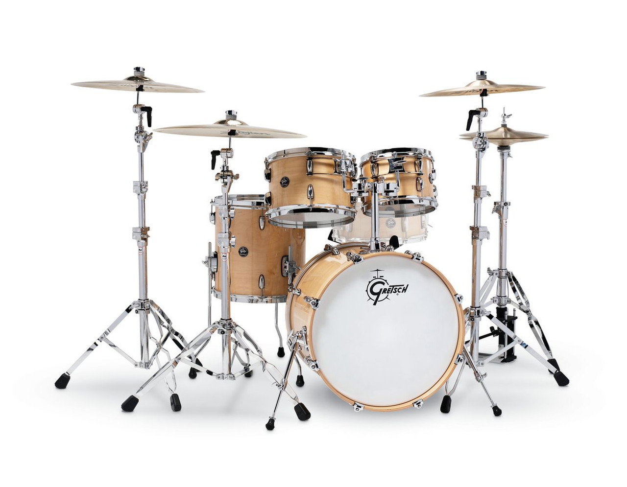 Gretsch Renown 4pc Shell Pack - Gloss Natural (RN2-E604) | Musician Madness