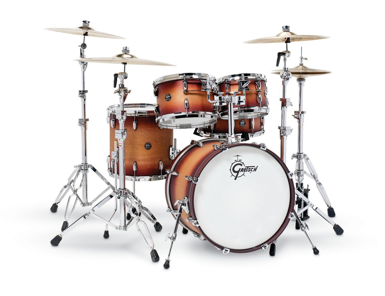 Gretsch Renown 5pc Shell Pack - Satin Tobacco Burst (RN2-E605) | Musician Madness