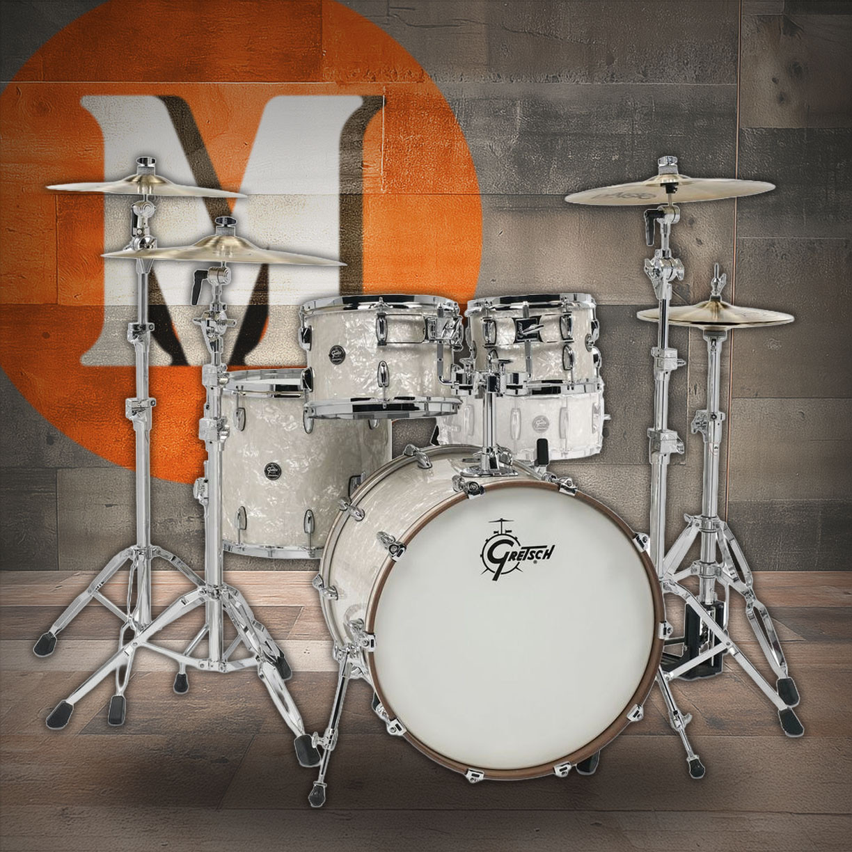 Gretsch Renown 4pc Shell Pack - Vintage Pearl (RN2-E8246) | Musician Madness