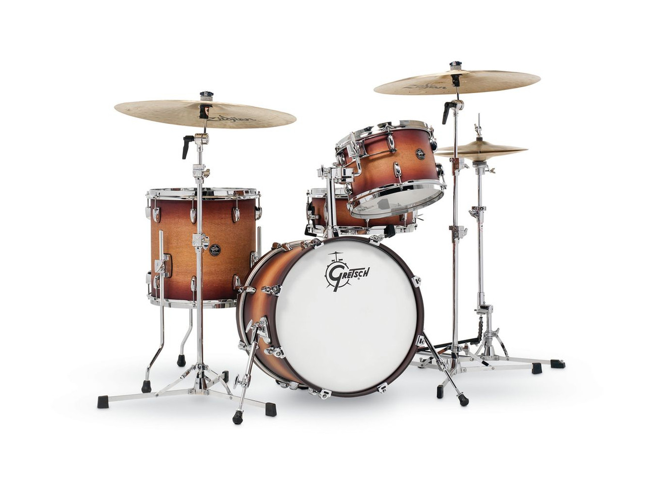 Gretsch Renown 4pc Shell Pack - Satin Tobacco Burst (RN2-J484) | Musician Madness