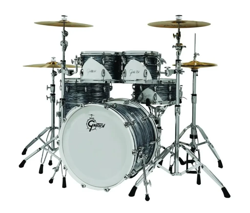 Gretsch Renown '57 5pc Shell Pack, 22/10/12/16/14 - Silver Oyster Pearl (RN57-E425V) | Musician Madness