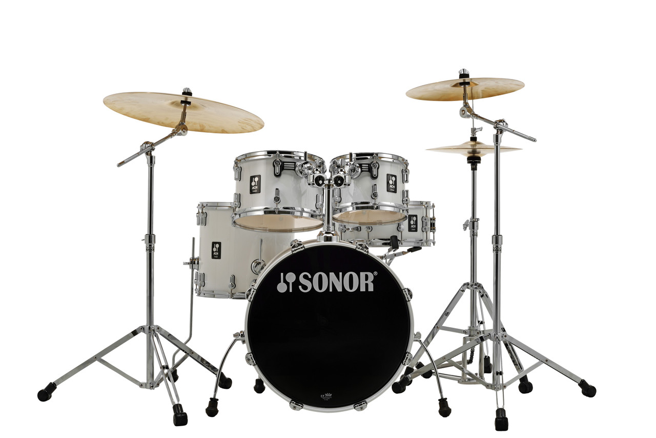 Sonor AQ1 Studio Set Piano White (AQ1-STUDIOWMCPW)
