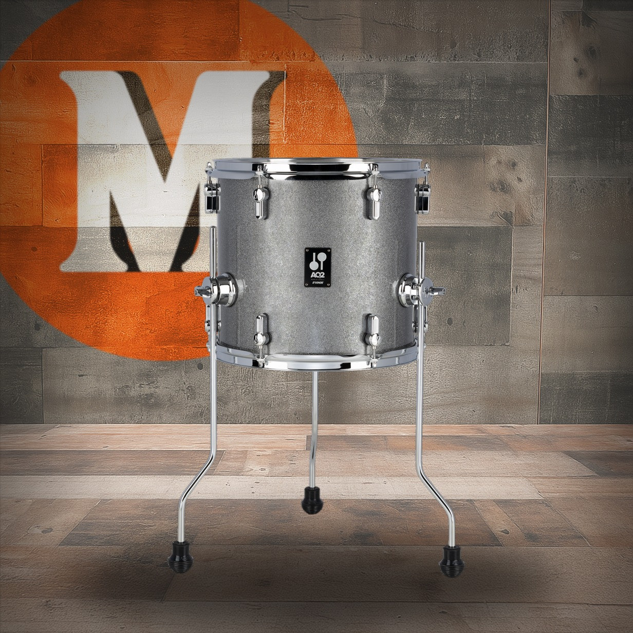 Sonor AQ2 14X13 Maple Floor Tom-Titanium Quartz (AQ2-1413-FT-TQZ)