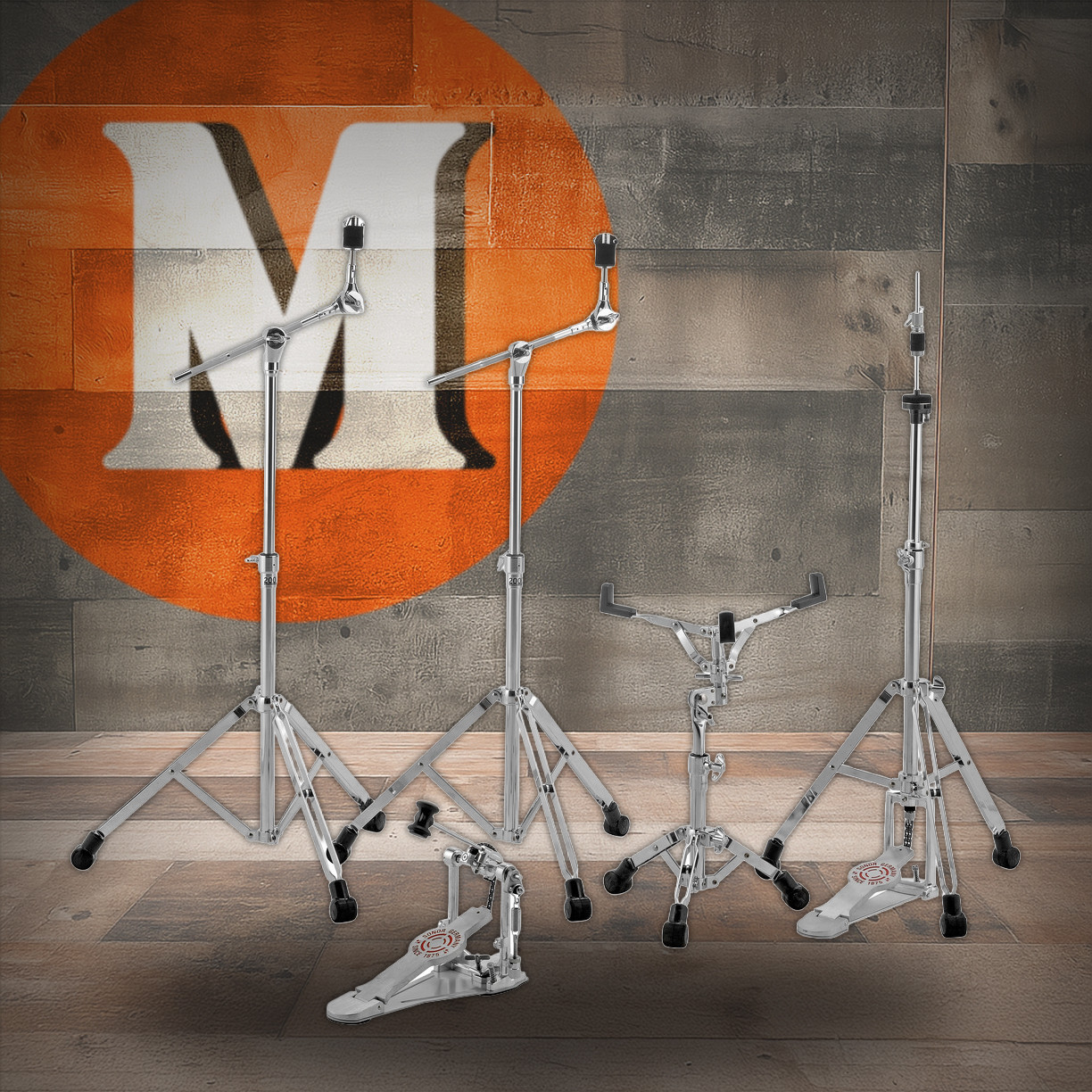Sonor 2000 Series Hardware Set, Double Braced (HS-2000-S)