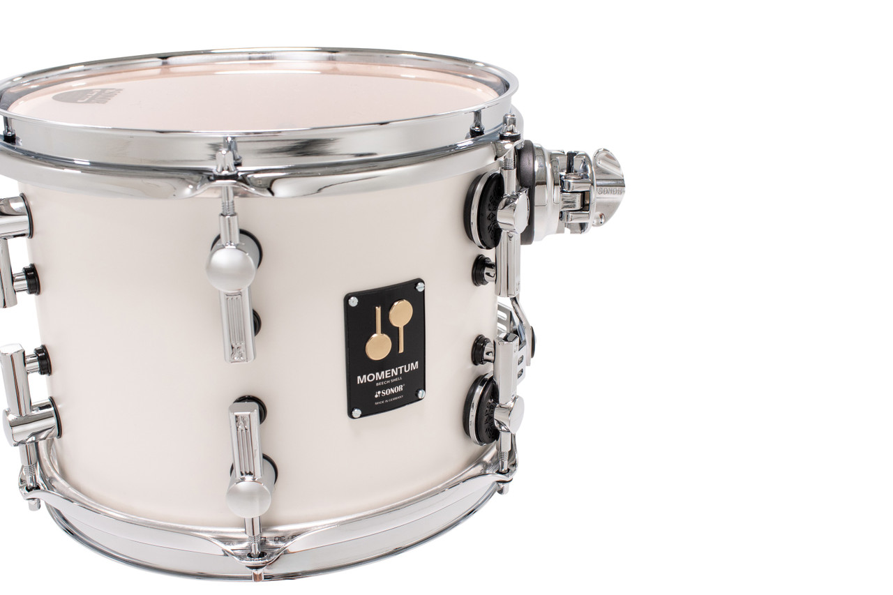 Sonor Momentum Beech 10X7.75 Tom Satin Pure White (MTB-10775-TT-SPW)