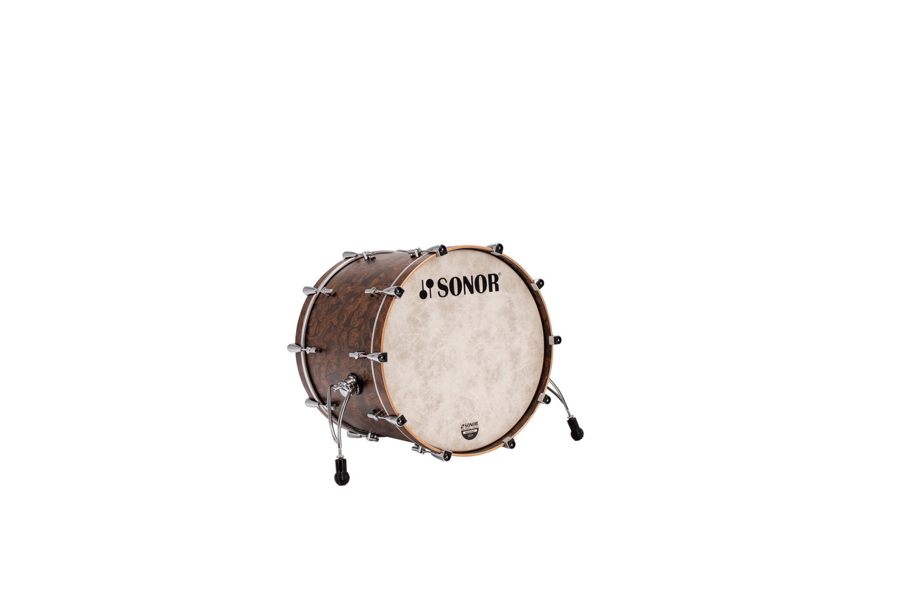 Sonor Momentum Beech 22X17.25 Bass Drum No Mount California Burl (MTB-221725-BD-CBU)