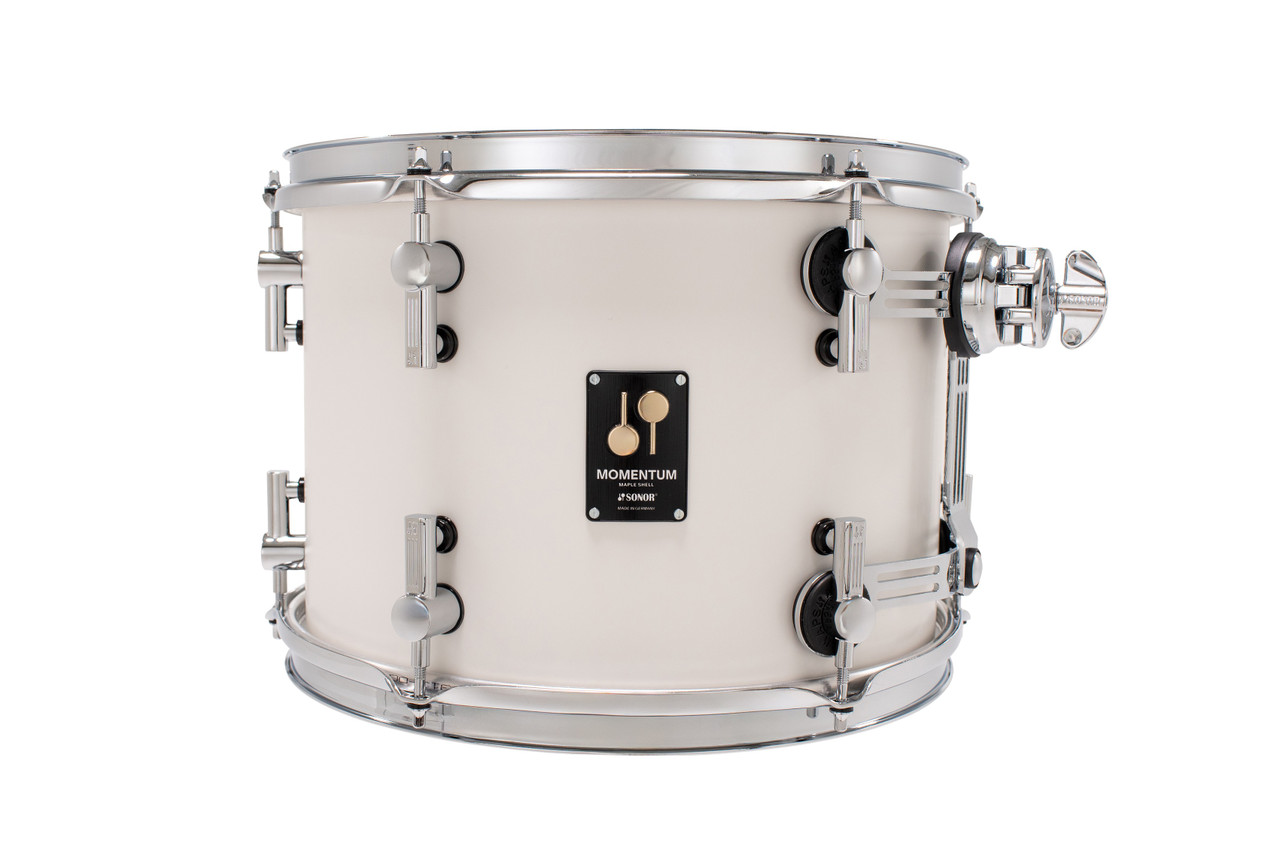 Sonor Momentum Maple 13X9.25 Tom Satin Pure White (MTM-13925-TT-SPW)